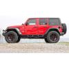 imageRough Country Contoured Drop Steps for Jeep Wrangler JL 20212024 amp Wrangler Unlimited 20182025 4Door  Flush Fit Rails with Side Steps
