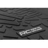 imageRough Country FlexFit Front Floor Mats for Jeep Wranger JL Unlimited 4Door 20182025 4Door  Front amp Rear Set Custom AllWeather NonSlip TPE Liners wSpill Saver LipFront  Rear