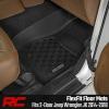 imageRough Country FlexFit Front Floor Mats for Jeep Wrangler JK 2Door 20142018  Custom AllWeather TPE Mats with Spill Saver Lip amp NonSlip Surface