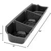 imageRough Country Under Seat Storage for Ford F150 20092014 CrewCab  CustomFit Durable AntiSkid Thermoplastic Under Seat Storage Compartment