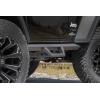 imageRough Country Wheel to Wheel Nerf Steps for 20182022 Jeep Wrangler JL  90761 Black