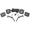 imageRough Country 2 Spot LED Ditch Light Kit for Chevy Silverado 1500 200720132500 20072014  Black Series with Spot Beam