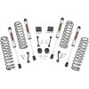 imageRough Country 25 Lift Kit w V2 Shocks for Jeep Wrangler JL Unlimited Rubicon 20182023 4Door  Fits up to 35 TiresV2 Shocks