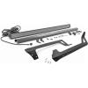 imageRough Country 50 LED Light Bar Kit for Jeep Wrangler JK 20072018  Upper Windshield Mount 270W Spectrum Series 24300 Lumens Combo Spot amp Flood Beam
