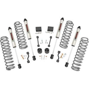 imageRough Country 25 Lift Kit for 2425 Jeep Wrangler JL Rubicon  4Door  79730V2 Shocks