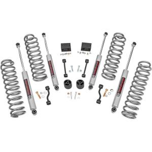 imageRough Country 25 Lift Kit w N3 Shocks for Jeep Wrangler Unlimited 4Door 20242025  Balanced Suspension System for Road Comfort amp Trail ReadinessN3 Shocks