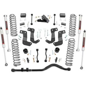 imageRough Country 35 Inch Lift Kit with M1 Monotube Shocks for Jeep Wrangler JL 4XE 4Door 2024