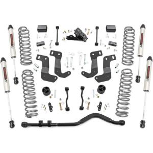 imageRough Country 35 Lift Kit w M1 Shocks for Jeep Wrangler Unlimited JL 20182023 4Door  Fits up to 35 TiresV2 Shocks