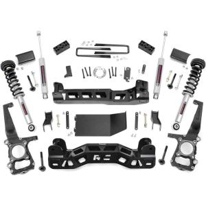 imageRough Country 4 Lift Kit wN3 Struts for 20092010 Ford F150 4WD  59931