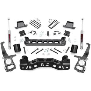 imageRough Country 6 Suspension Lift Kit for 20112014 Ford F150 2WD  57330