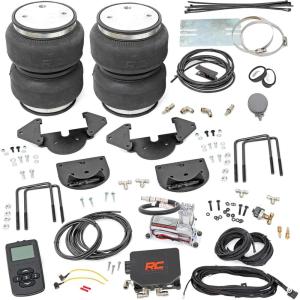 imageRough Country Air Bags Suspension Kit for Chevy Silverado amp GMC Sierra 1500 20192026  Airbags for Trucks w 235 LiftStock Lift