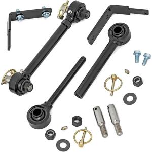 imageRough Country Front Sway Bar Disconnects for Jeep Wrangler JL 20182025 amp Gladiator JT 20212025 with 356 Lift  Pair