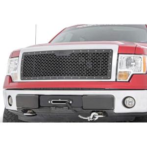 imageRough Country Mesh Grille Insert for 20092014 Ford F150 2WD4WD  70229