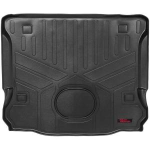 imageRough Country Rear Cargo Mat for 20152018 Jeep Wrangler JK Unlimited  M6155 Black