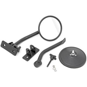 imageRough Country Round Trail Mirror for Jeep Wrangler JKWrangler Unlimited 20072018