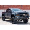 imageRough Country 7 Lift Kit with N3 Loaded StrutsN3 Rear Shocks for Chevy Silverado amp GMC Sierra 1500 20142018 wStock Steel Cast Control Arms