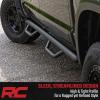 imageRough Country Cab Length Nerf Step Bars for Toyota Tundra 20072021 Crew Max  Rugged Side Steps Easy BoltOn Install OffRoad Ready