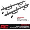 imageRough Country Cab Length Nerf Step Bars for Toyota Tundra 20072021 Crew Max  Rugged Side Steps Easy BoltOn Install OffRoad Ready