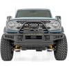 imageRough Country High Winch Mount with 20 LED Light Bar for Ford Bronco 20212025  Universal Winch Tray 100W LED Bar