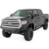 imageRough Country OV2 Running Boards for Toyota Tundra 20072021 Crew Cab  Contoured Side Step Bars Easy BoltOn Install