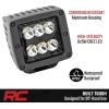 imageRough Country Quad 2 Cube LED Lights with White DRL for Toyota Tundra 20142021  Lower Windshield Mount 7200 Lumens Spot Beam OffRoad Lighting2 Spot Beam