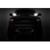 imageRough Country Quad 2 Cube LED Lights with White DRL for Toyota Tundra 20142021  Lower Windshield Mount 7200 Lumens Spot Beam OffRoad Lighting2 White DRL