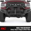 imageRough Country Tubular Front Bumper for Ram 25003500 20192026 2WD4WDBumper  Winch Mount