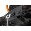 imageRough Country Winch Mount with RS4500S Winch for Polaris RZR XP 1000  BoltOn Mounting Plate with 4500 LB Synthetic Rope Winch
