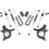 imageRough Country 3 Suspension Lift Kit with M1 Shocks for Chevy Silverado amp GMC Sierra 1500 2WD 19992006