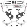imageRough Country 35 Lift Kit wN3 Shocks for Chevy Silverado amp GMC Sierra 2500HD3500HD 20112019 wFactory Rear Overload Springs  Silver Control ArmsN3 Shocks  Silver Arms