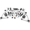 imageRough Country 475 Lift Kit Combo for Chevy Silverado amp GMC Sierra 1500 20072013 2WD  Red Control ArmsSilver Arms