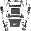 imageRough Country 6 Suspension Lift Kit with Vertex Coilovers amp Vertex Shocks for Chevy Silverado 1500 2WD 20252026  V8 wRear MultiLeaf SpringsM1 Struts  M1 Shocks