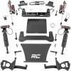 imageRough Country 6 Suspension Lift Kit with Vertex Coilovers amp Vertex Shocks for Chevy Silverado 1500 2WD 20252026  V8 wRear MultiLeaf SpringsVertex Coilovers  Vertex Shocks