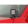 imageRough Country Dual 2 LED Ditch Light Kit for Toyota Tacoma 2024  2X Black Series LED Light Spot Beam