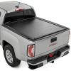 imageRough Country Powered Retractable Bed Cover for Chevy Colorado amp GMC Canyon 20152026  Fits 5 Bed  Electric Aluminum Tonneau Cover with Key Fob Control