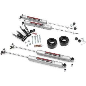 imageRough Country 15 Lift Kit wN3 Shocks for 19842001 Jeep Cherokee XJ  68030