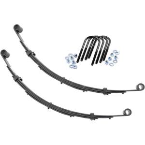 imageRough Country 3 Front Leaf Springs for 19741983 Jeep Cherokee SJ  8004Kit