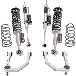 imageRough Country 35 Lift Kit with N3 Struts amp N3 Rear Shocks for Toyota Tacoma 4WD 20242025  Forged Aluminum Upper Control ArmsM1R Struts  M1R Shocks