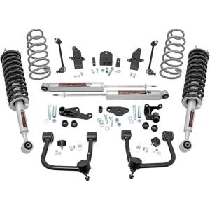 imageRough Country 35 Lift Kit with N3 Struts amp N3 Rear Shocks for Toyota Tacoma 4WD 20242025  Forged Aluminum Upper Control ArmsN3 Struts  N3 Shocks