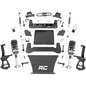 imageRough Country 6 Suspension Lift Kit with Strut Spacers amp N3 Rear Shocks for Chevy Silverado 1500 20252026  Fits 53L62L V853L62L V8