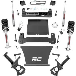 imageRough Country 6 Suspension Lift Kit with Vertex Coilovers amp Vertex Shocks for Chevy Silverado 1500 2WD 20252026  V8 wRear MultiLeaf SpringsN3 Struts  N3 Shocks
