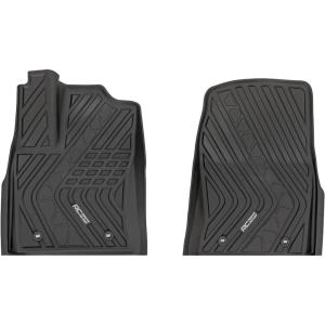 imageRough Country FlexFit Front Floor Mats for Toyota Tundra 20222025 Crew Cab  Custom AllWeather NonSlip TPE Liners wSpill Saver LipFront Only