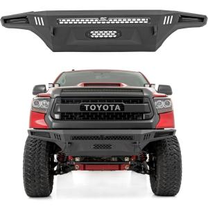 imageRough Country High Clearance Front Bumper for Toyota Tundra 2WD4WD 20142021  Includes LED BlockOff PlatesNo LEDs