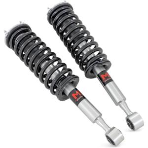 imageRough Country M1 Loaded Leveling Struts for Toyota Tacoma 20242025  Front Suspension Lift Upgrade with Adjustable Ride Height for 02 Lifted Models Set of 2