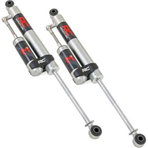 imageRough Country M1R Monotube Rear Shocks with External Reservoir for Ram 1500 4WD 20102018 amp Classic w03 Lift  High Performance Shock Absorbers 2Pack