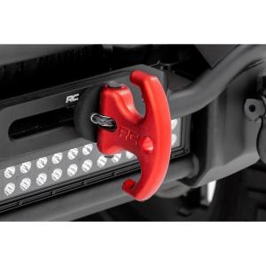 imageRough Country MultiFunction Winch Cleat wRubber Isolator  Red  RS175R