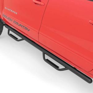 imageRough Country Nerf Step Bars for Chevy Silverado amp GMC Sierra 1500 20142018 CrewCab  Rugged Side Steps Easy BoltOn Install OffRoad Ready