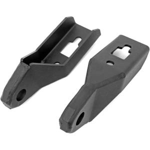 imageRough Country Tow Hook Shackle Mounts Kit for 20092020 Ford F150  RS150  Black