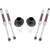 imageRough Country 25 Inch Leveling Kit with M1 Monotube Shocks for Ram 2500 201420243500 20132024  RR Leaf Spring