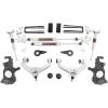 imageRough Country 35 Lift Kit for 20112019 ChevyGMC 25003500 2WD4WD  95740M1 Shocks  Silver Arms